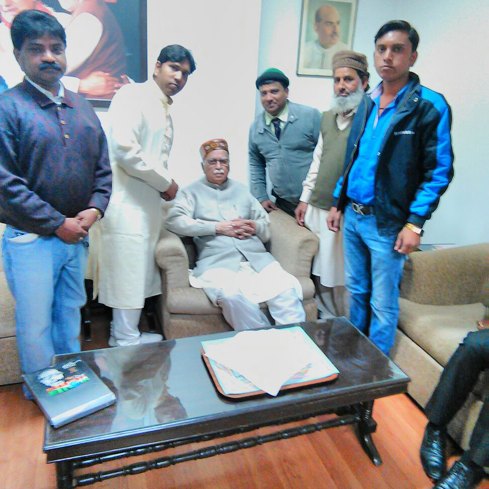 sk pandey with  L K Adwani