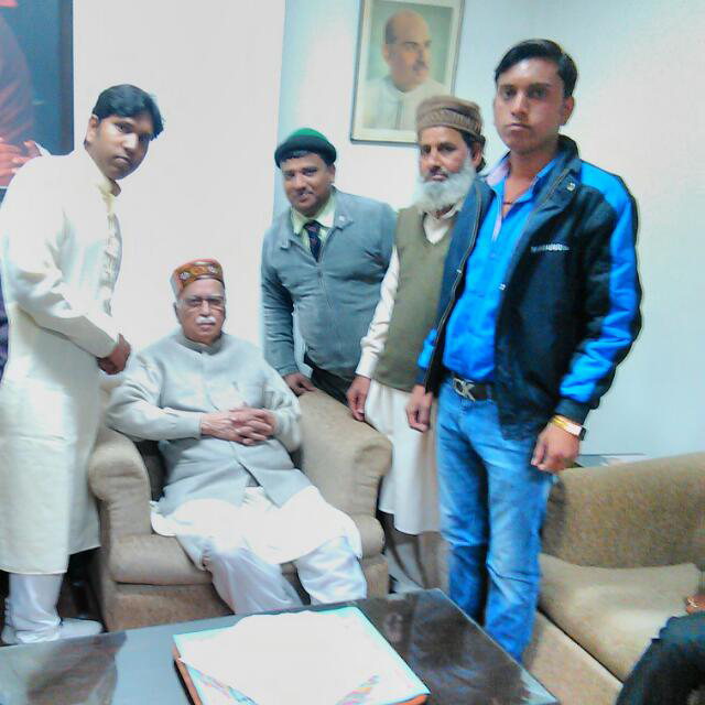 sk pandey with  L K Adwani